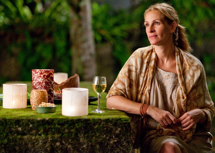 eat pray love in reference to the woman over 40