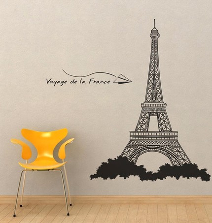 eiffel tower in home decor