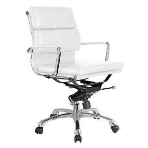White Desk Chair on White Desk Chair
